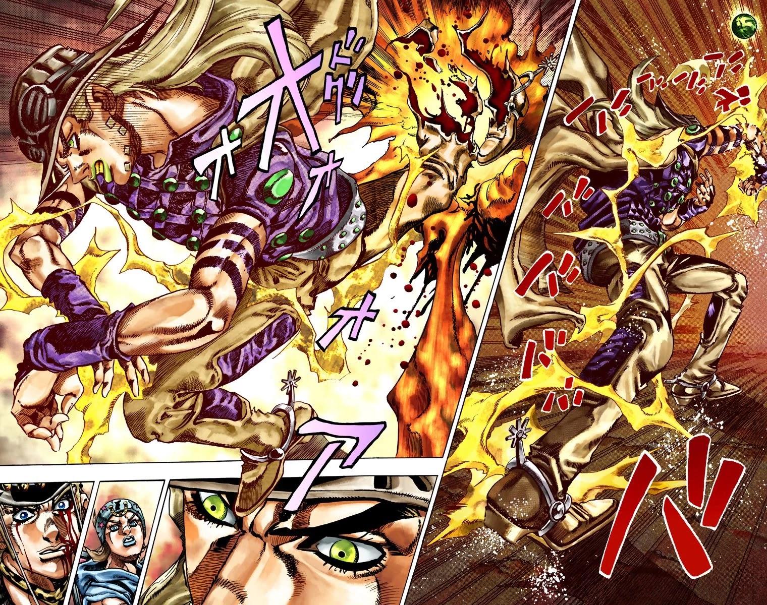 JoJo's Bizarre Adventure Part 7 - Steel Ball Run (Official Colored) chapter 22 page 33