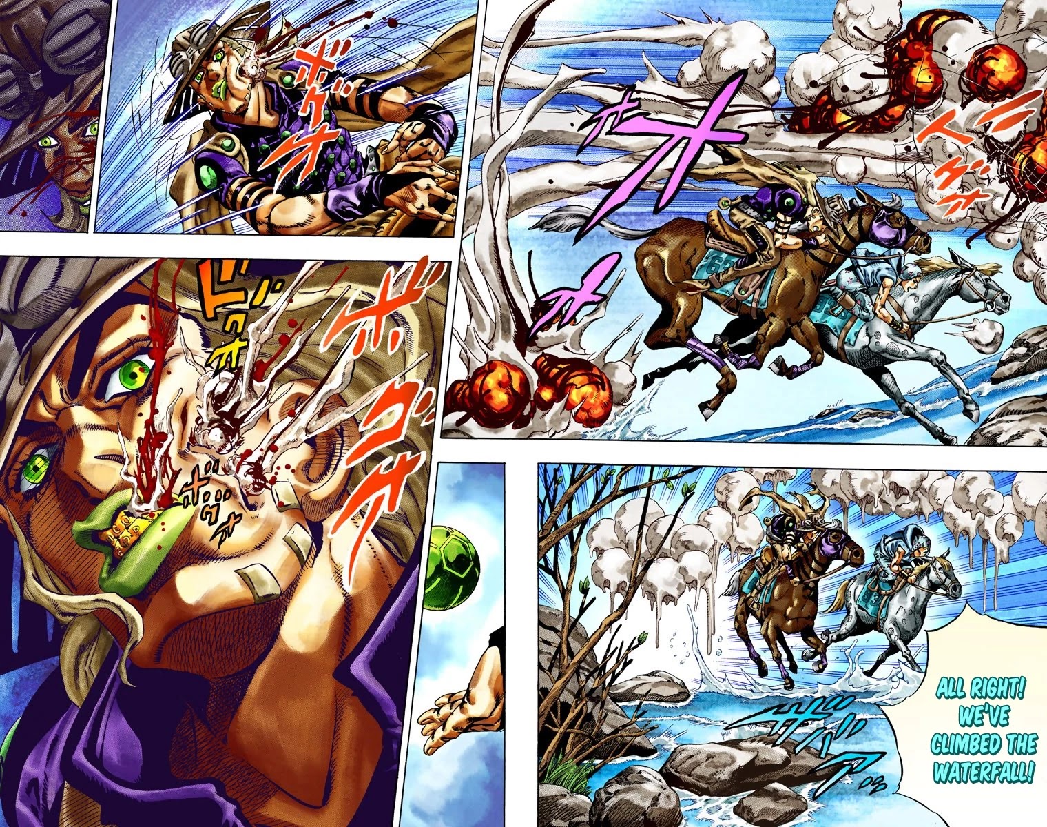 JoJo's Bizarre Adventure Part 7 - Steel Ball Run (Official Colored) chapter 23 page 18