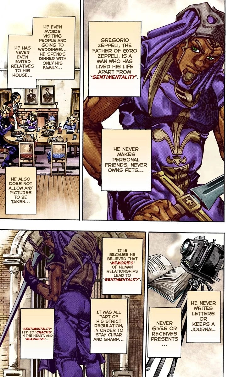 JoJo's Bizarre Adventure Part 7 - Steel Ball Run (Official Colored) chapter 24 page 7