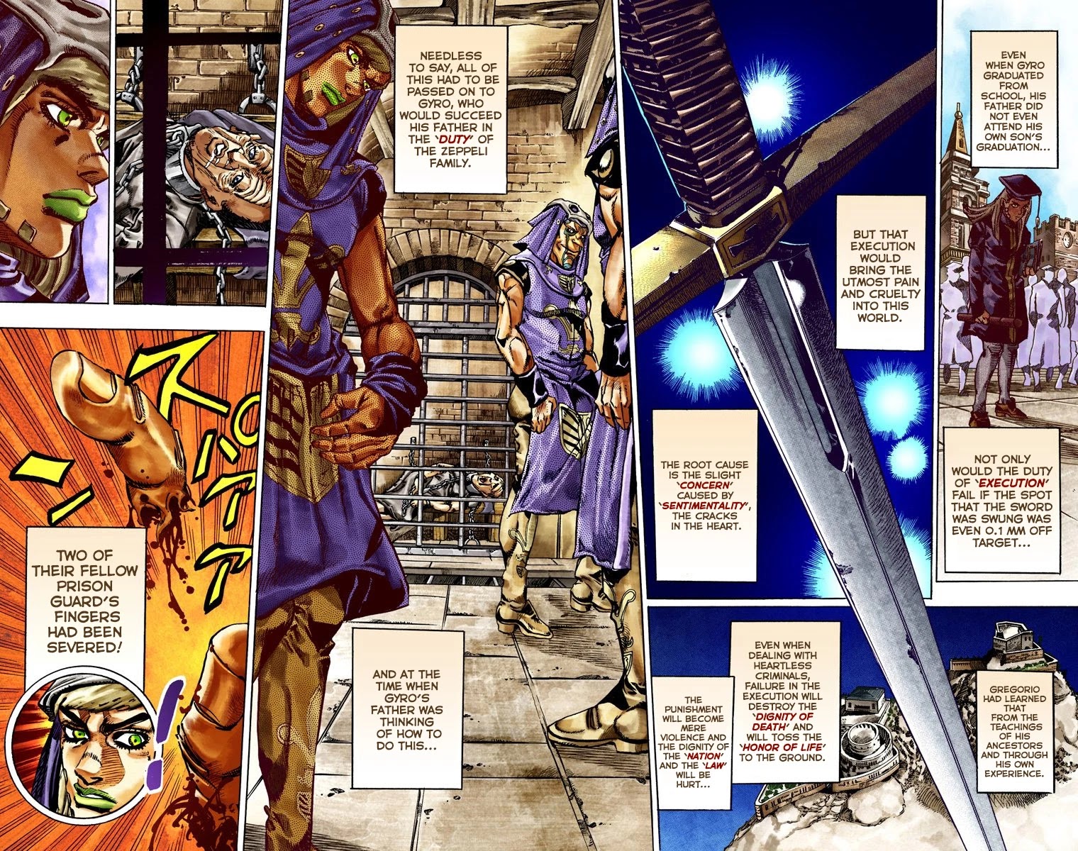 JoJo's Bizarre Adventure Part 7 - Steel Ball Run (Official Colored) chapter 24 page 8