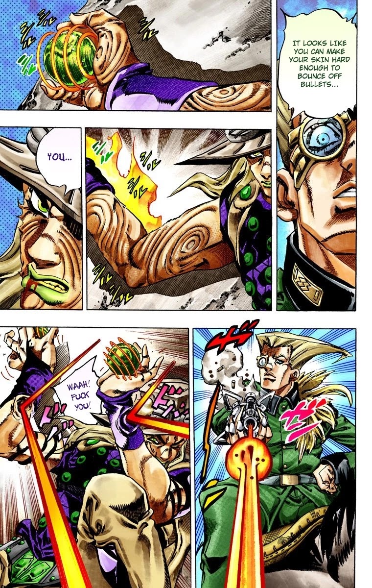 JoJo's Bizarre Adventure Part 7 - Steel Ball Run (Official Colored) chapter 25 page 13