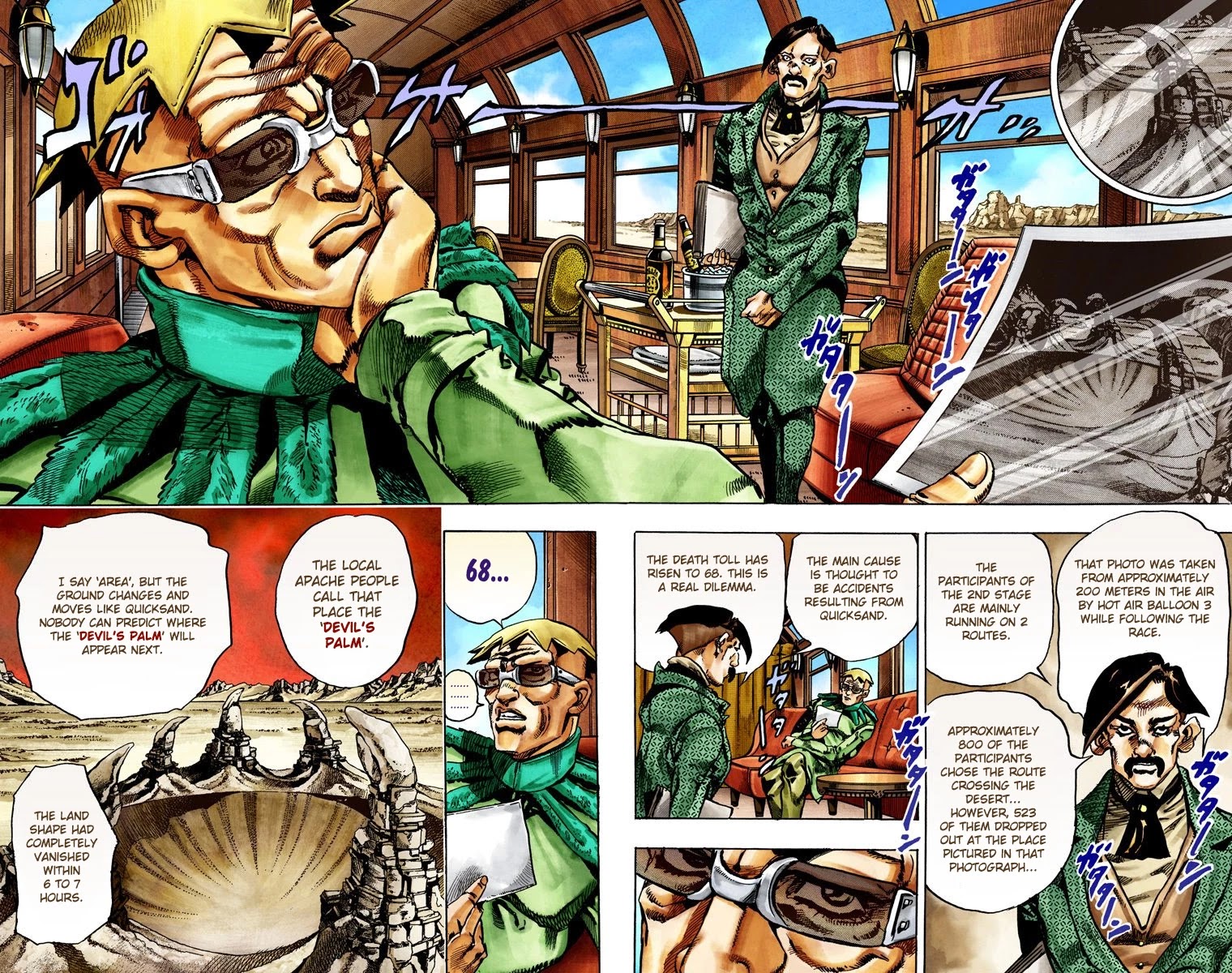 JoJo's Bizarre Adventure Part 7 - Steel Ball Run (Official Colored) chapter 25 page 25