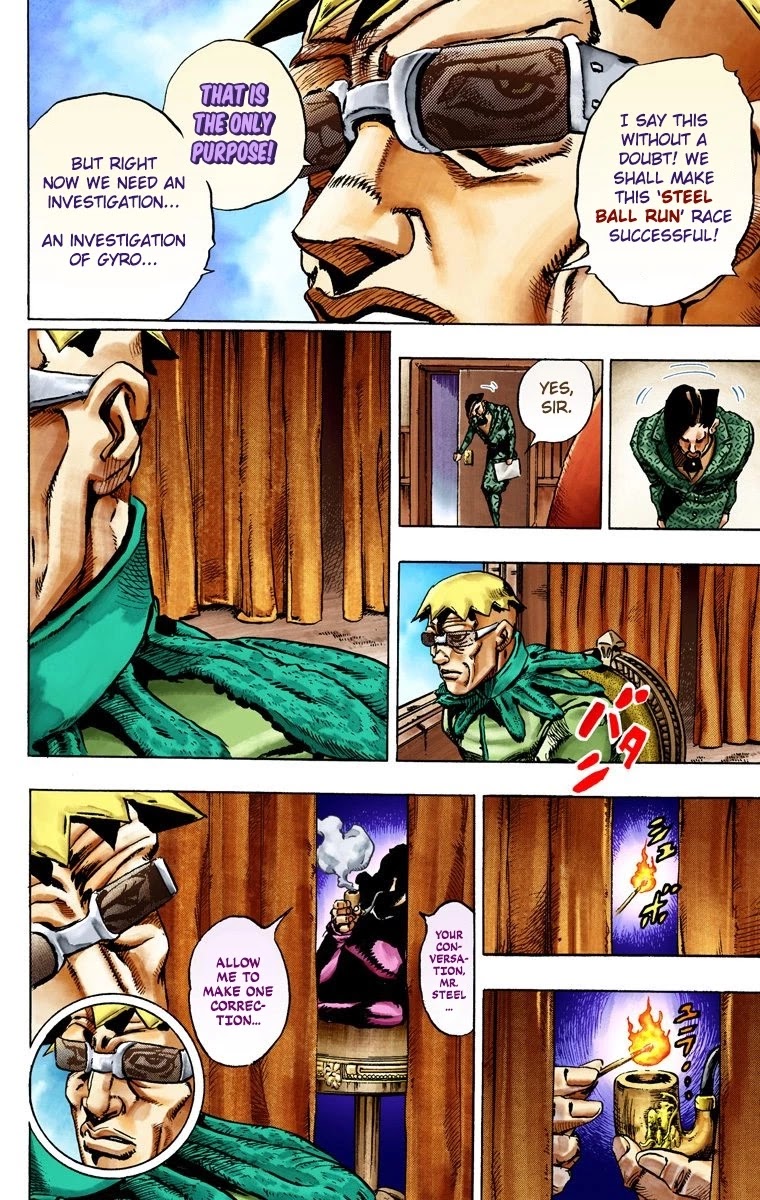 JoJo's Bizarre Adventure Part 7 - Steel Ball Run (Official Colored) chapter 25 page 30