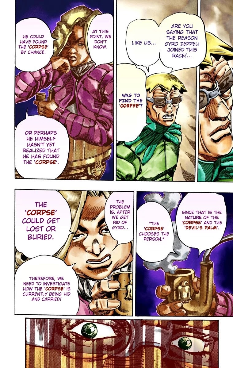 JoJo's Bizarre Adventure Part 7 - Steel Ball Run (Official Colored) chapter 25 page 32