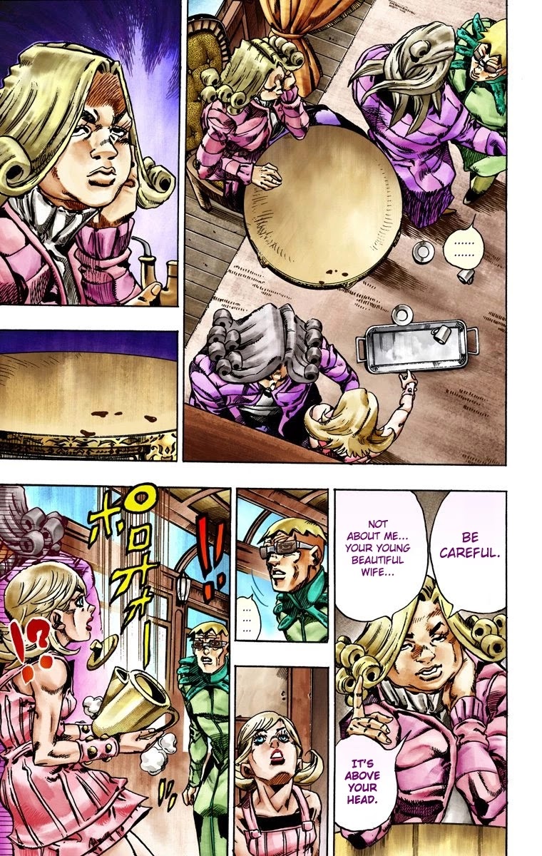 JoJo's Bizarre Adventure Part 7 - Steel Ball Run (Official Colored) chapter 25 page 38