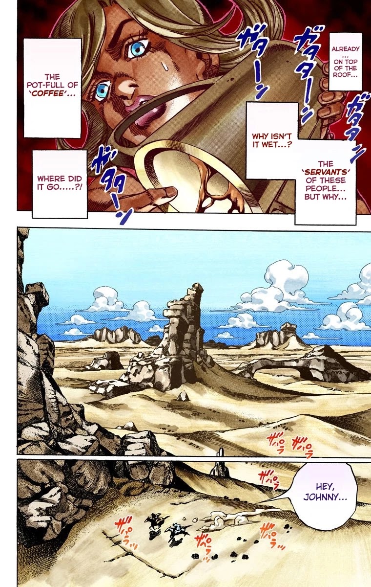 JoJo's Bizarre Adventure Part 7 - Steel Ball Run (Official Colored) chapter 25 page 41