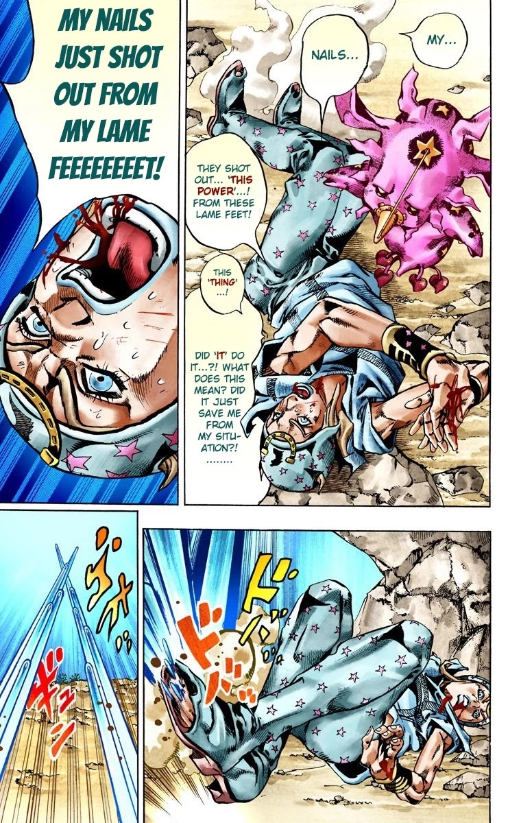 JoJo's Bizarre Adventure Part 7 - Steel Ball Run (Official Colored) chapter 26 page 39