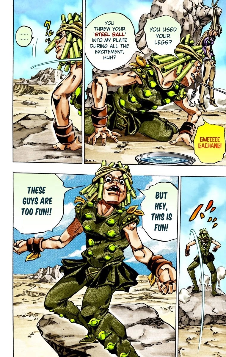 JoJo's Bizarre Adventure Part 7 - Steel Ball Run (Official Colored) chapter 26 page 50