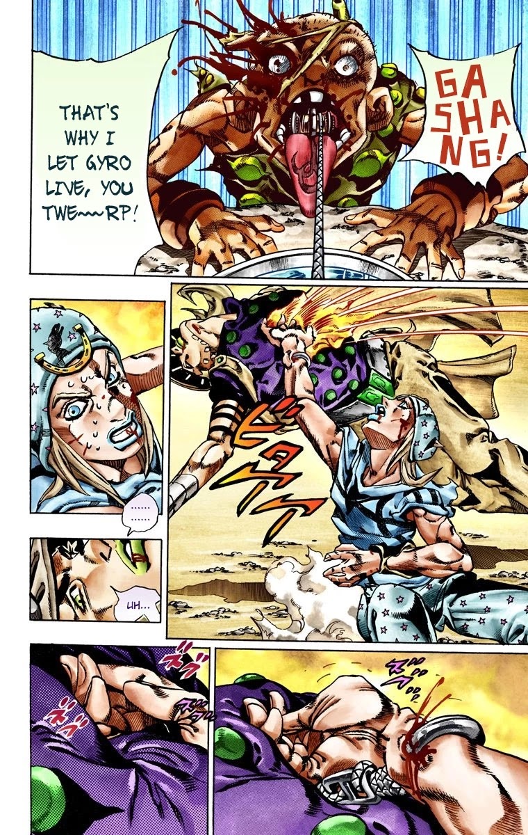 JoJo's Bizarre Adventure Part 7 - Steel Ball Run (Official Colored) chapter 27 page 25