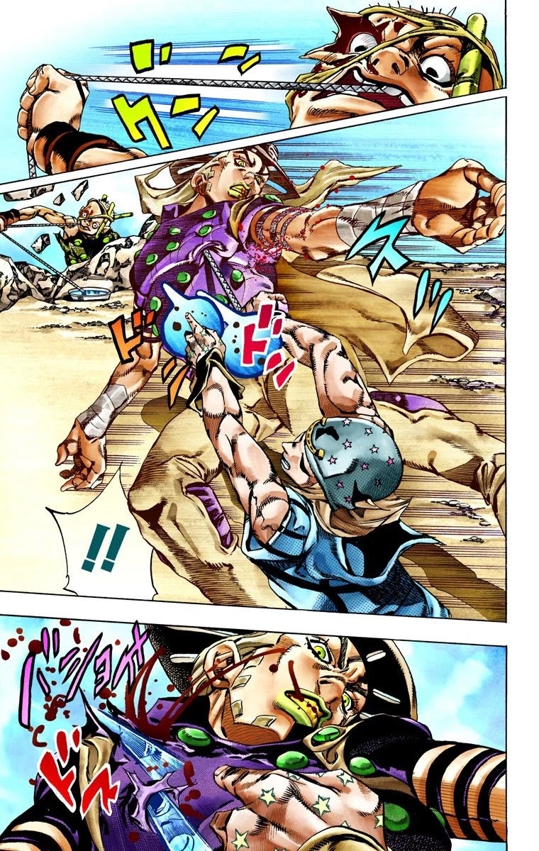 JoJo's Bizarre Adventure Part 7 - Steel Ball Run (Official Colored) chapter 27 page 29