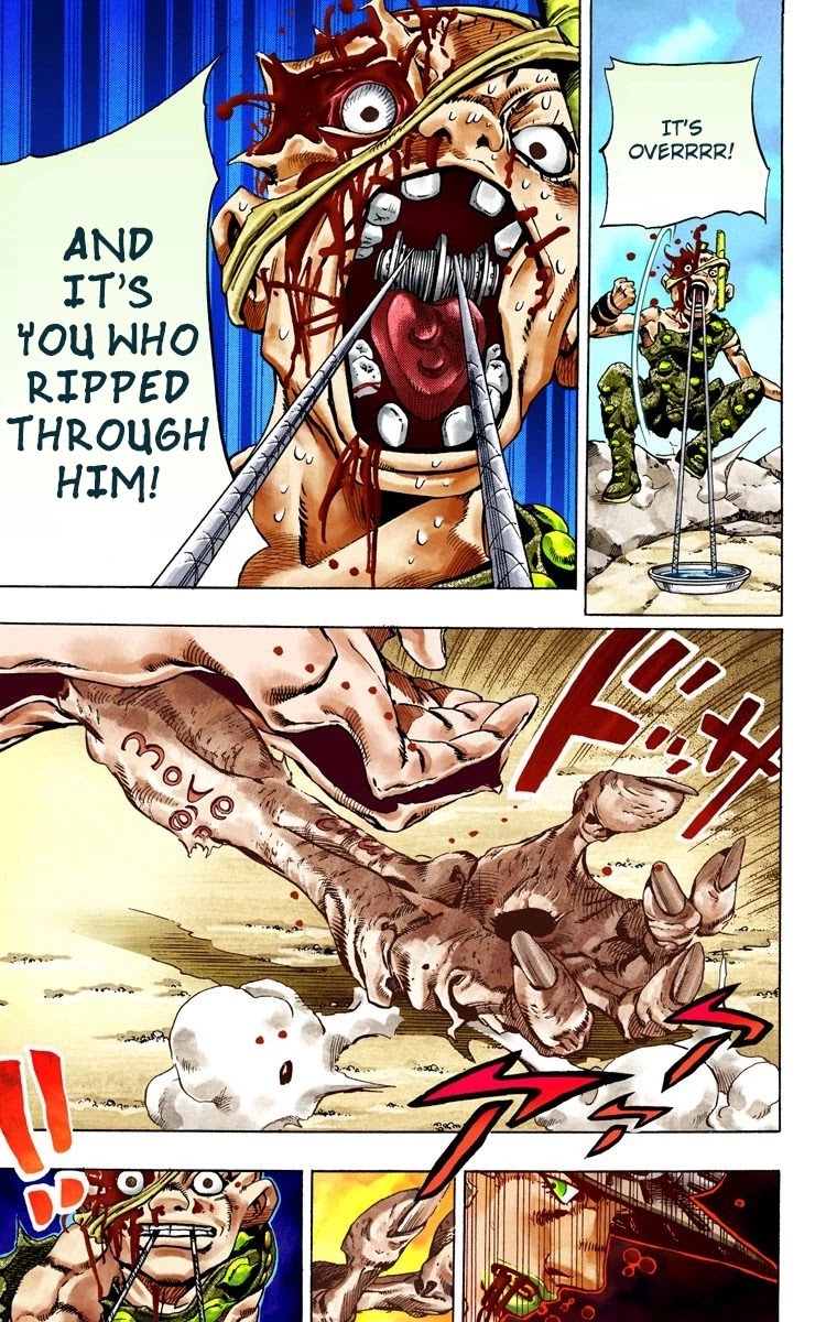 JoJo's Bizarre Adventure Part 7 - Steel Ball Run (Official Colored) chapter 27 page 34