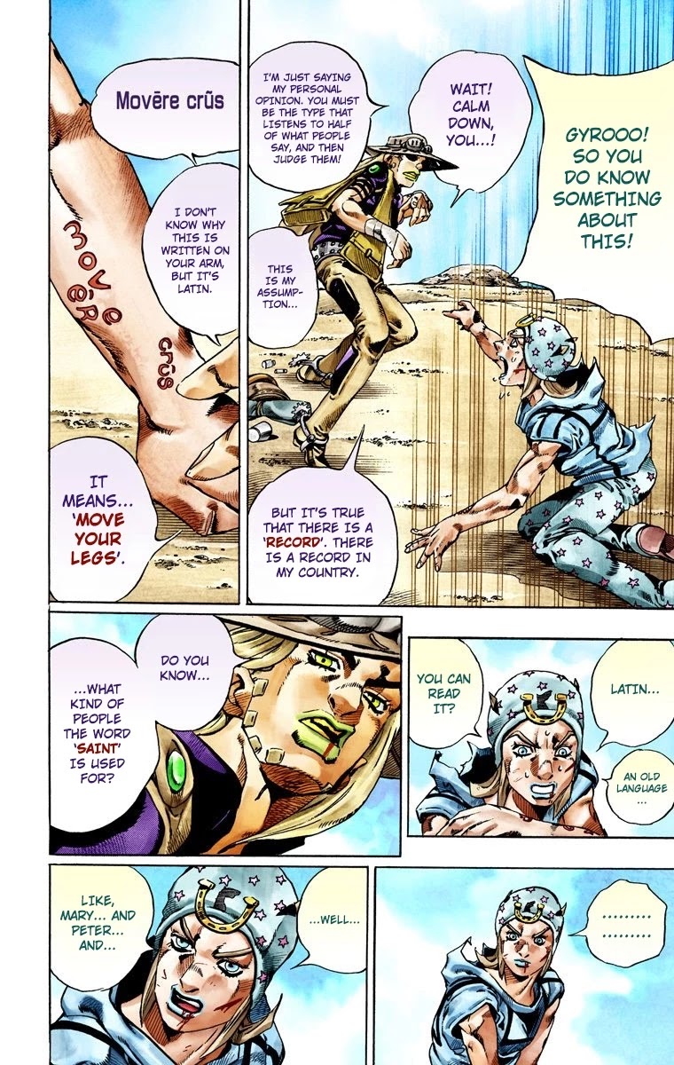 JoJo's Bizarre Adventure Part 7 - Steel Ball Run (Official Colored) chapter 27 page 46