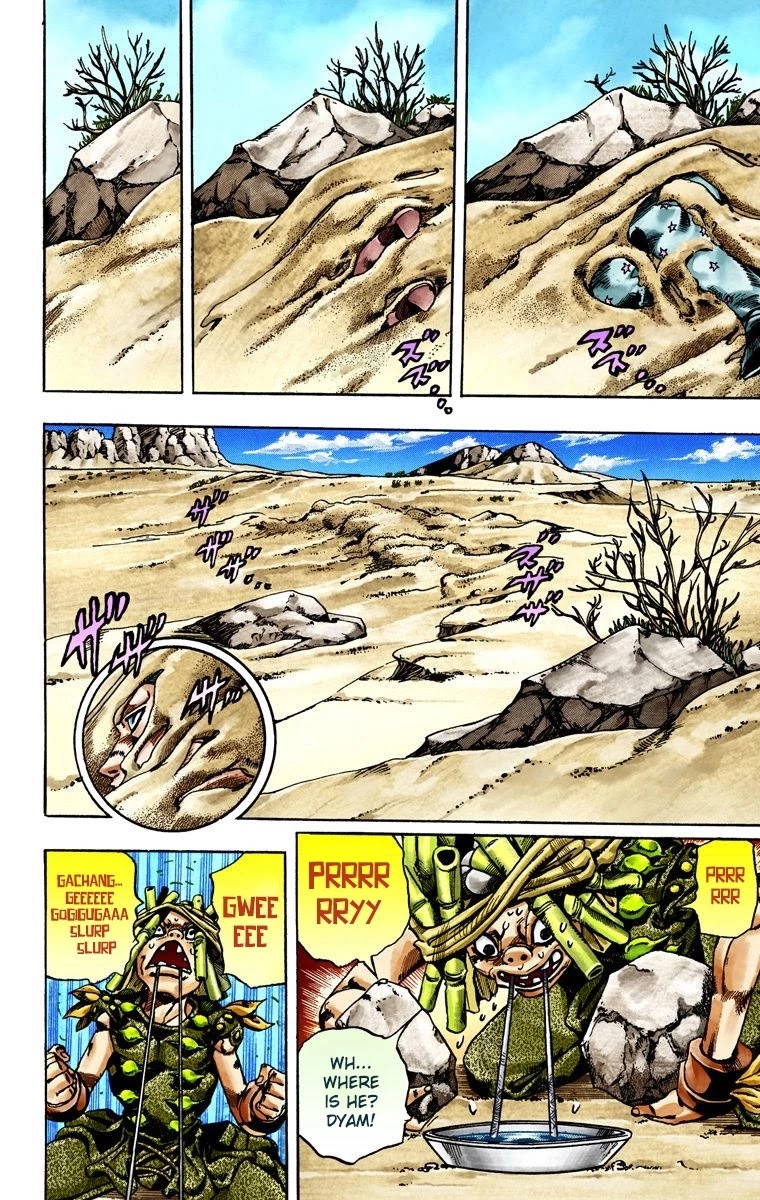 JoJo's Bizarre Adventure Part 7 - Steel Ball Run (Official Colored) chapter 27 page 6