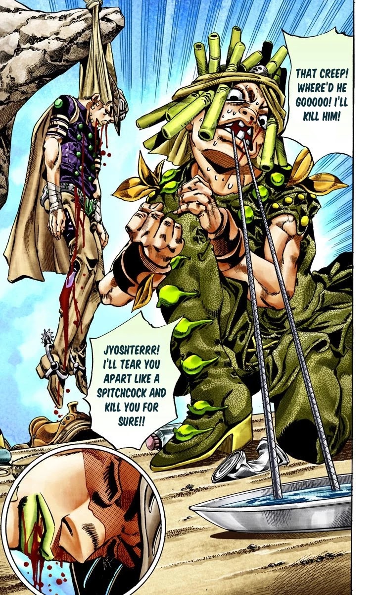 JoJo's Bizarre Adventure Part 7 - Steel Ball Run (Official Colored) chapter 27 page 7