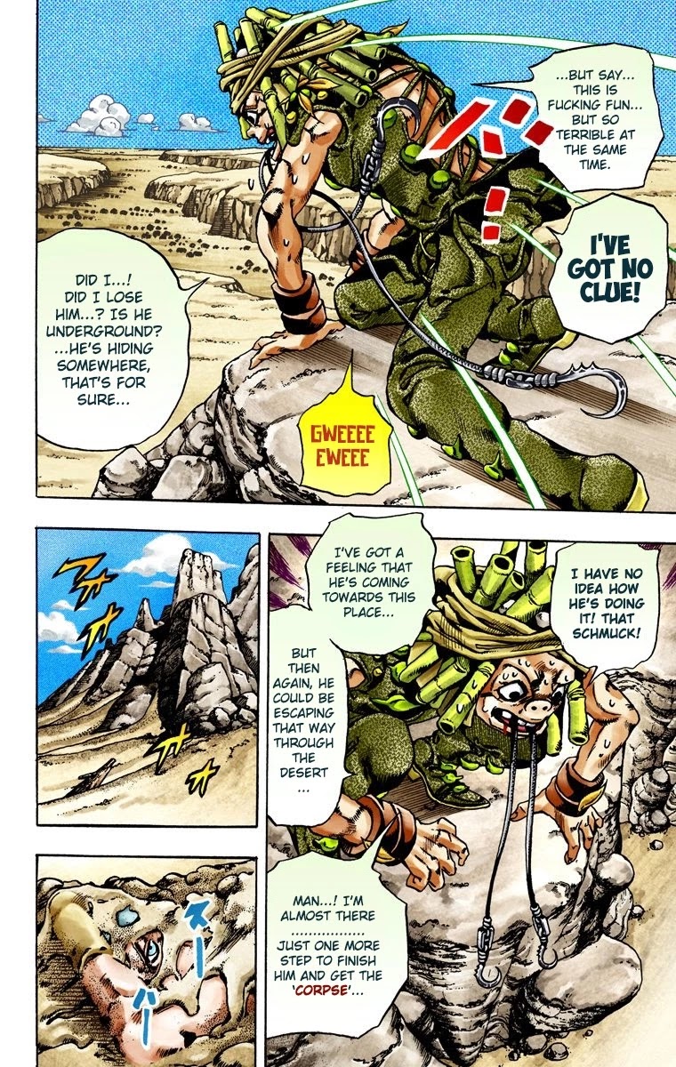 JoJo's Bizarre Adventure Part 7 - Steel Ball Run (Official Colored) chapter 27 page 8