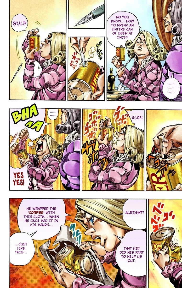 JoJo's Bizarre Adventure Part 7 - Steel Ball Run (Official Colored) chapter 28 page 15
