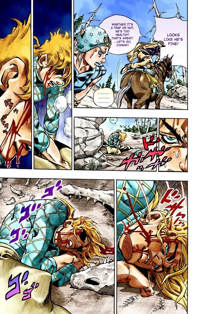 JoJo's Bizarre Adventure Part 7 - Steel Ball Run (Official Colored) chapter 28 page 29