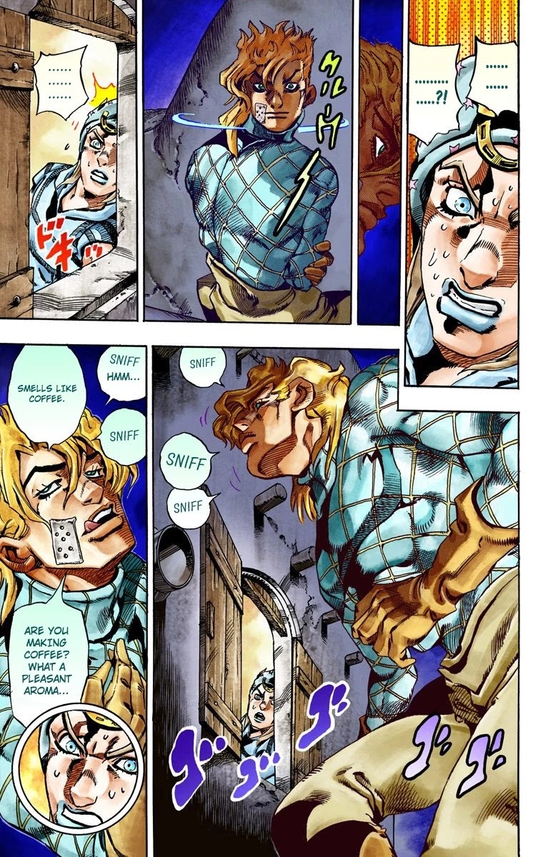 JoJo's Bizarre Adventure Part 7 - Steel Ball Run (Official Colored) chapter 28 page 44