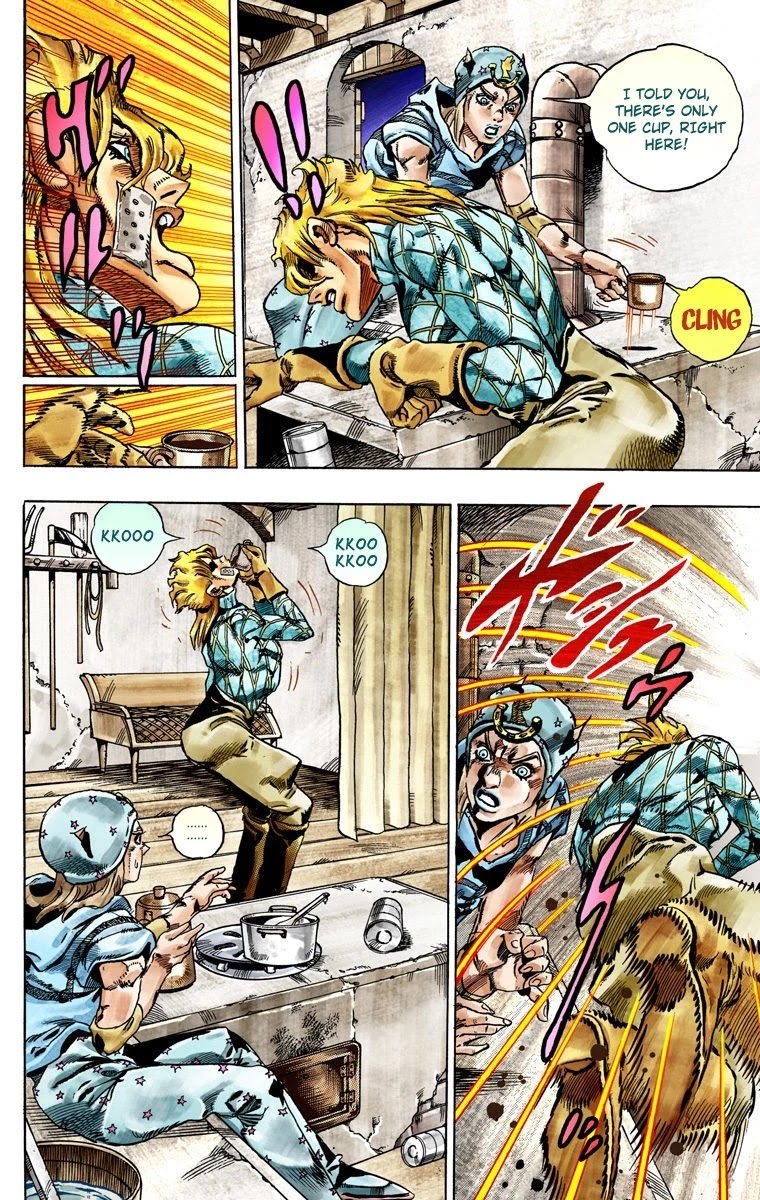 JoJo's Bizarre Adventure Part 7 - Steel Ball Run (Official Colored) chapter 28 page 49
