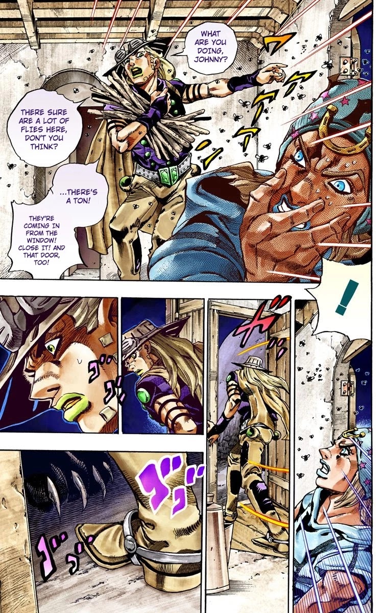 JoJo's Bizarre Adventure Part 7 - Steel Ball Run (Official Colored) chapter 28 page 52