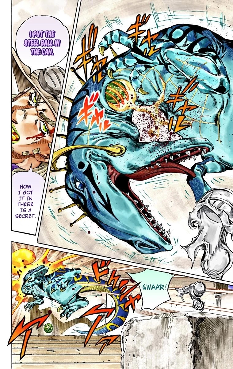 JoJo's Bizarre Adventure Part 7 - Steel Ball Run (Official Colored) chapter 29 page 13