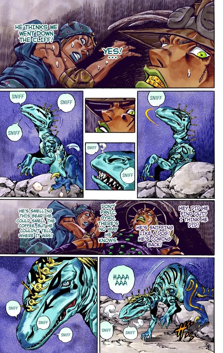 JoJo's Bizarre Adventure Part 7 - Steel Ball Run (Official Colored) chapter 29 page 20