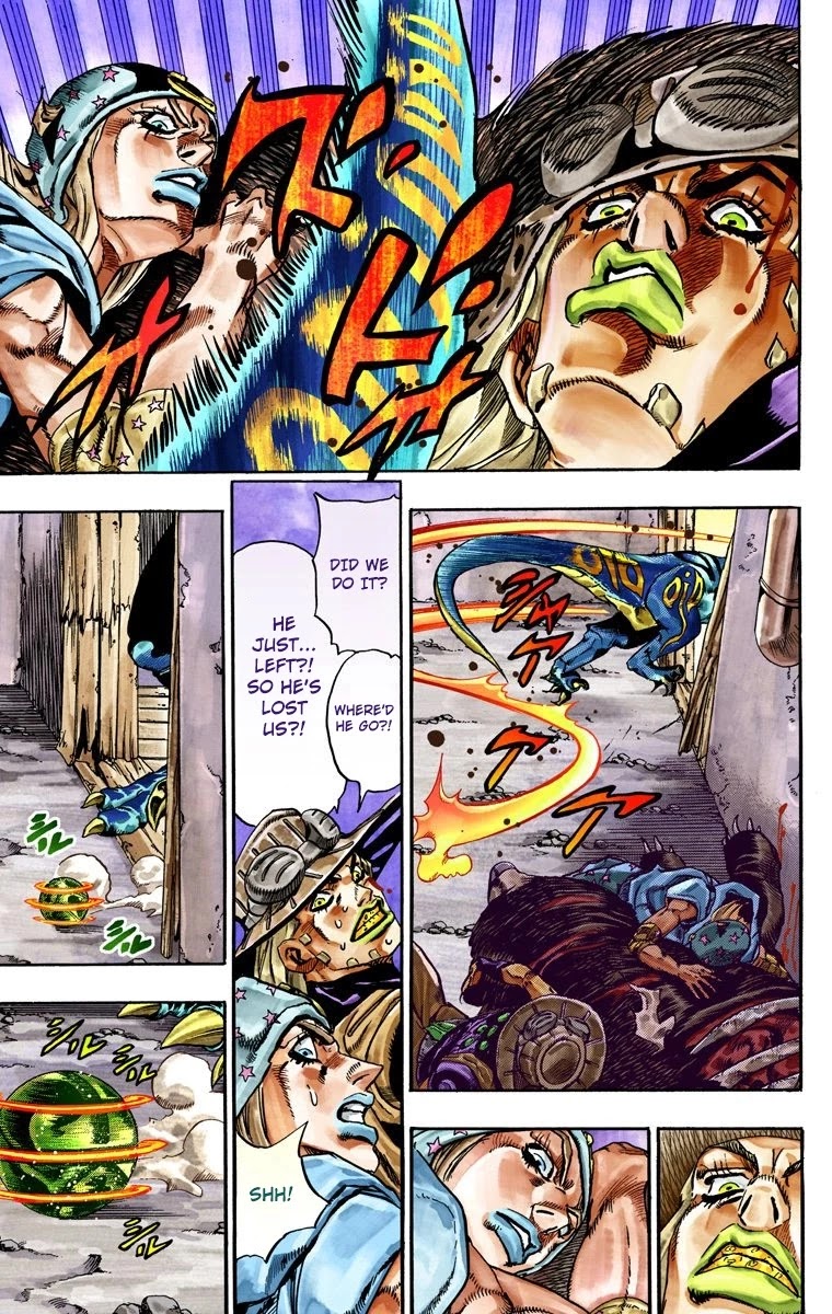 JoJo's Bizarre Adventure Part 7 - Steel Ball Run (Official Colored) chapter 29 page 22