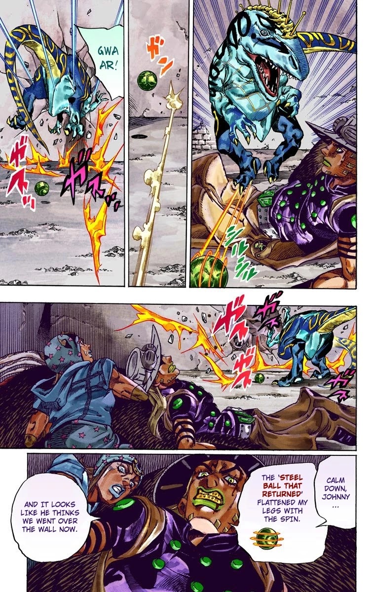 JoJo's Bizarre Adventure Part 7 - Steel Ball Run (Official Colored) chapter 29 page 26