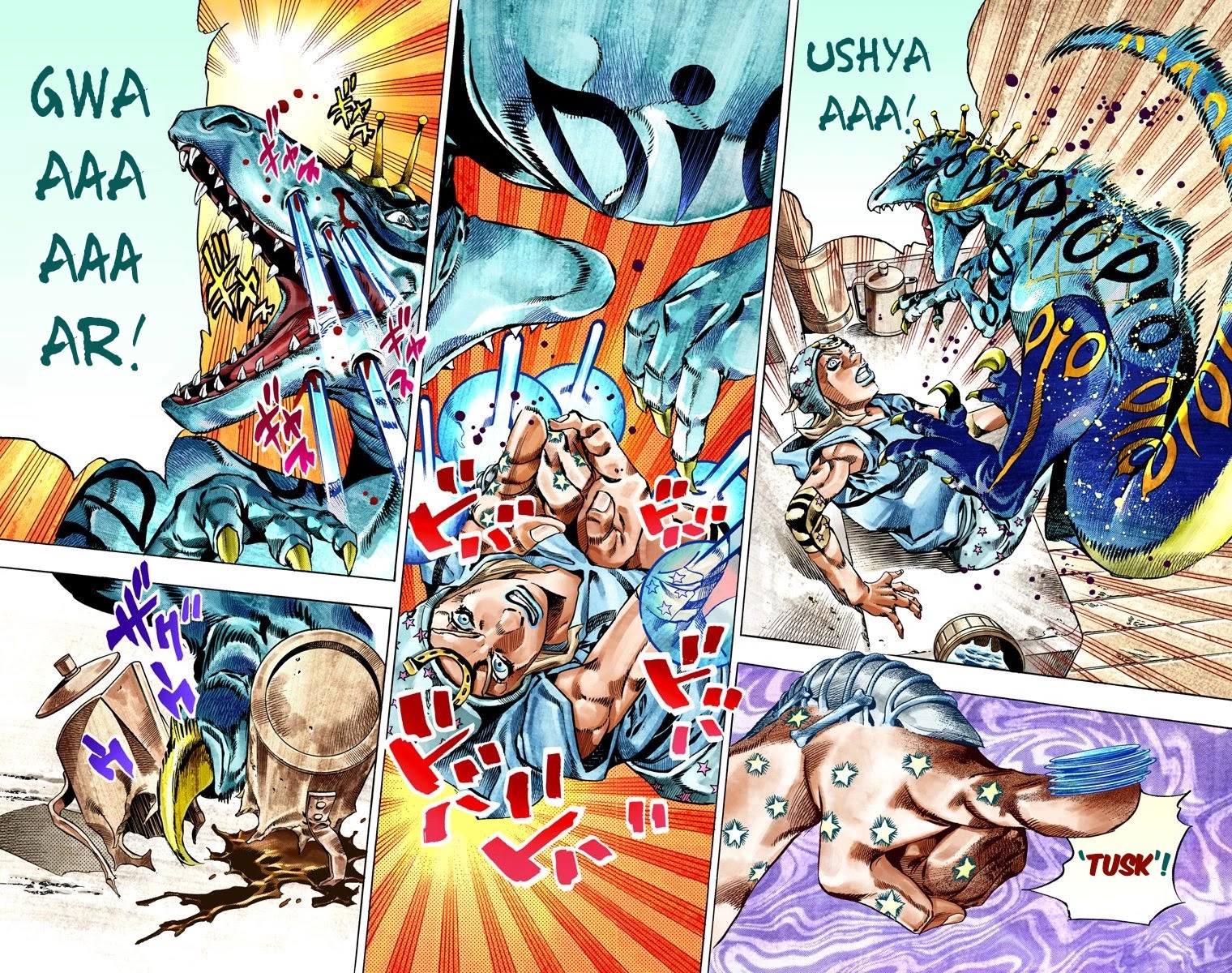 JoJo's Bizarre Adventure Part 7 - Steel Ball Run (Official Colored) chapter 29 page 6