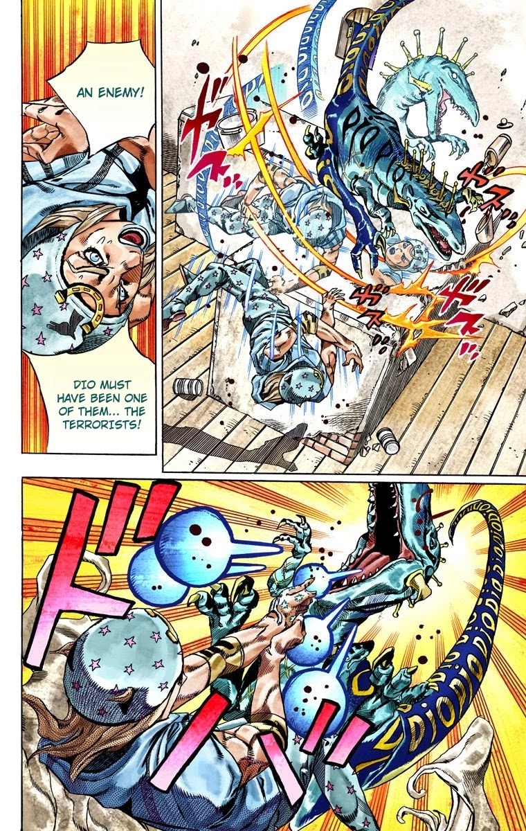 JoJo's Bizarre Adventure Part 7 - Steel Ball Run (Official Colored) chapter 29 page 7