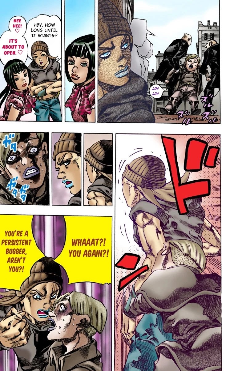 JoJo's Bizarre Adventure Part 7 - Steel Ball Run (Official Colored) chapter 3 page 10