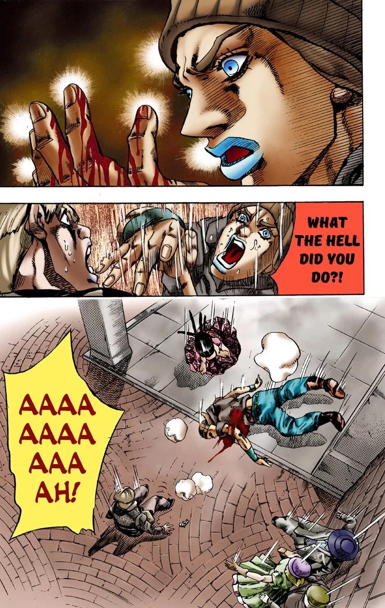 JoJo's Bizarre Adventure Part 7 - Steel Ball Run (Official Colored) chapter 3 page 12