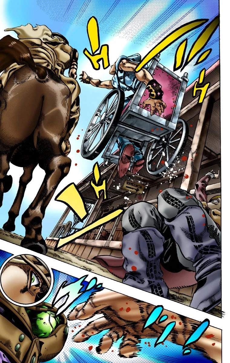 JoJo's Bizarre Adventure Part 7 - Steel Ball Run (Official Colored) chapter 3 page 27