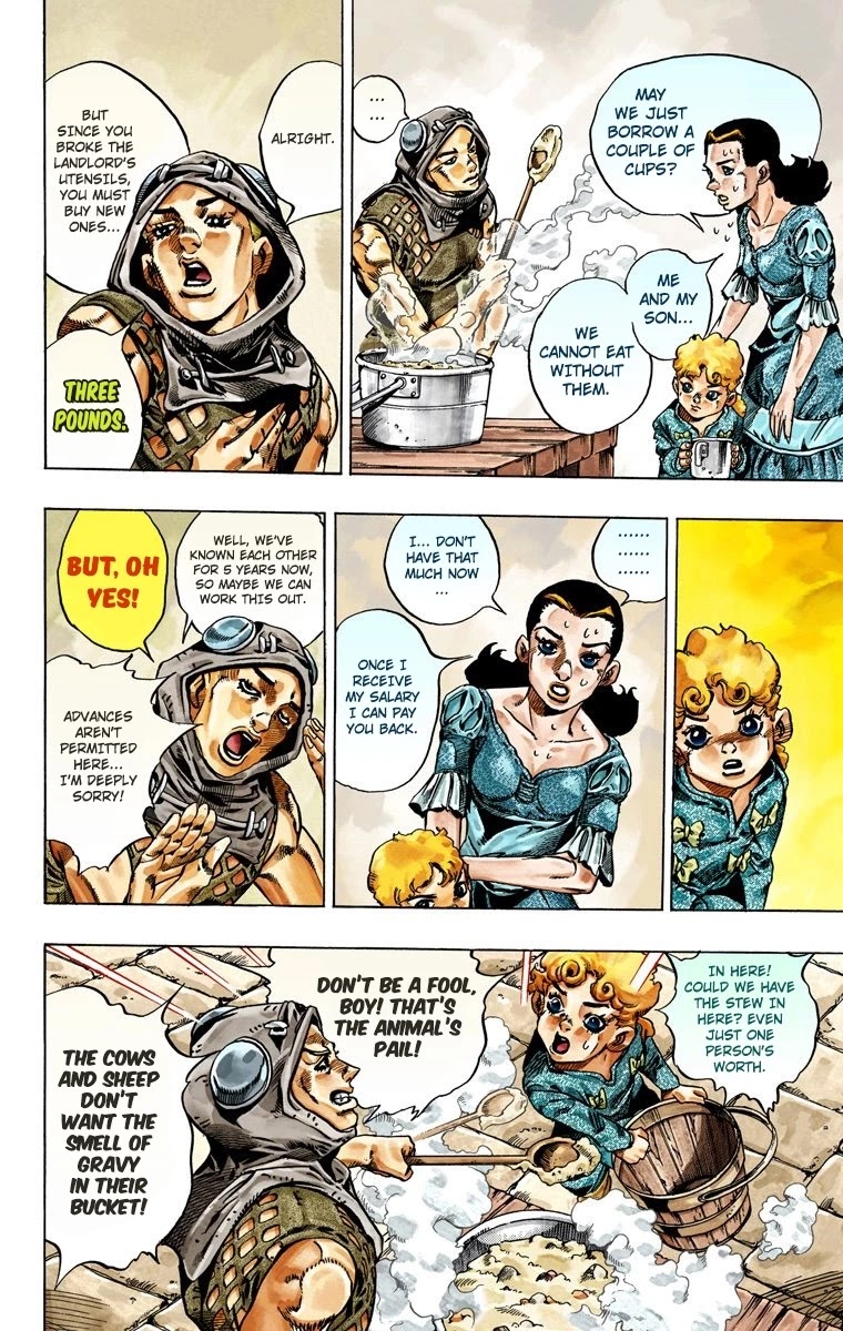 JoJo's Bizarre Adventure Part 7 - Steel Ball Run (Official Colored) chapter 30 page 11