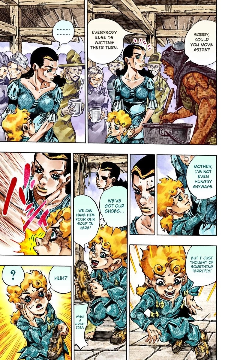 JoJo's Bizarre Adventure Part 7 - Steel Ball Run (Official Colored) chapter 30 page 12