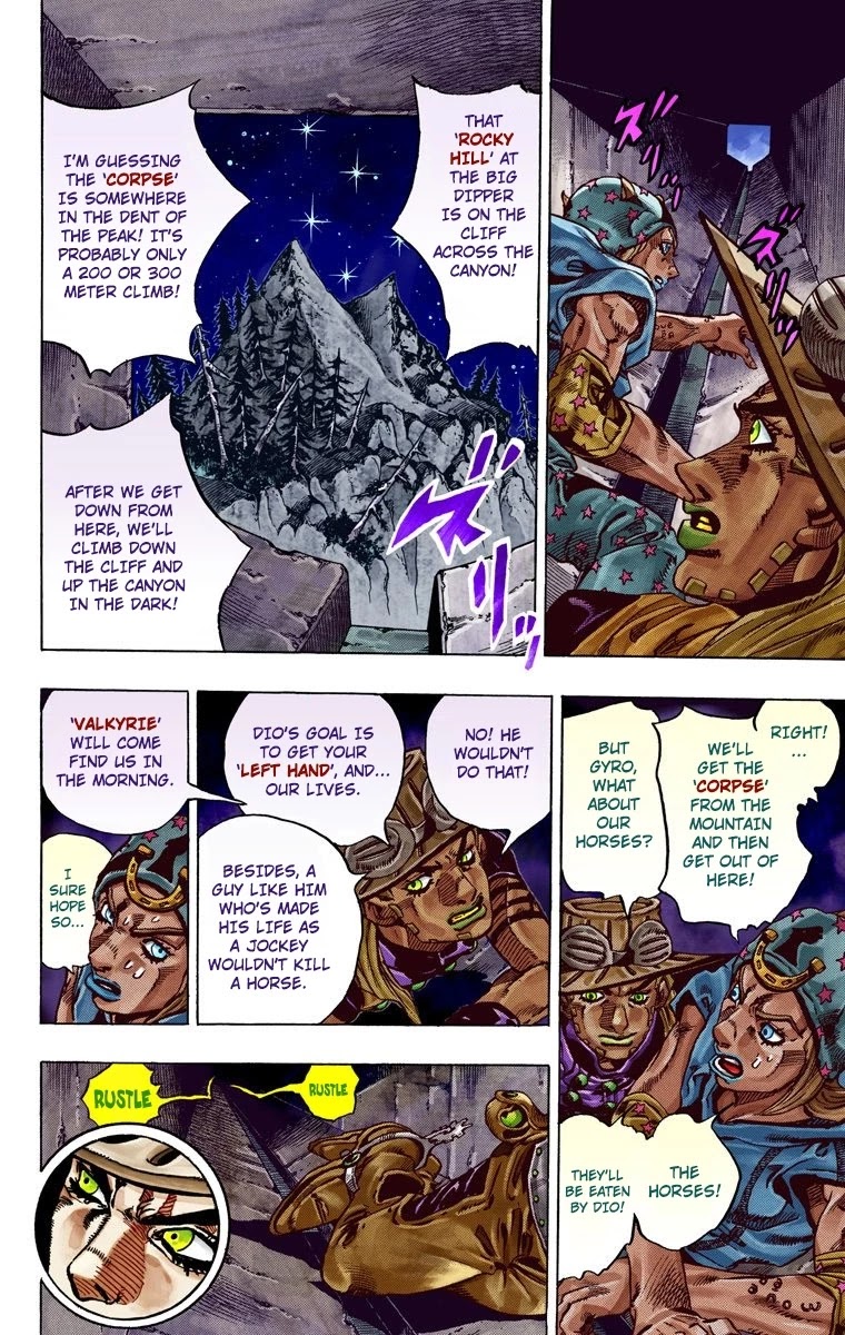 JoJo's Bizarre Adventure Part 7 - Steel Ball Run (Official Colored) chapter 30 page 22