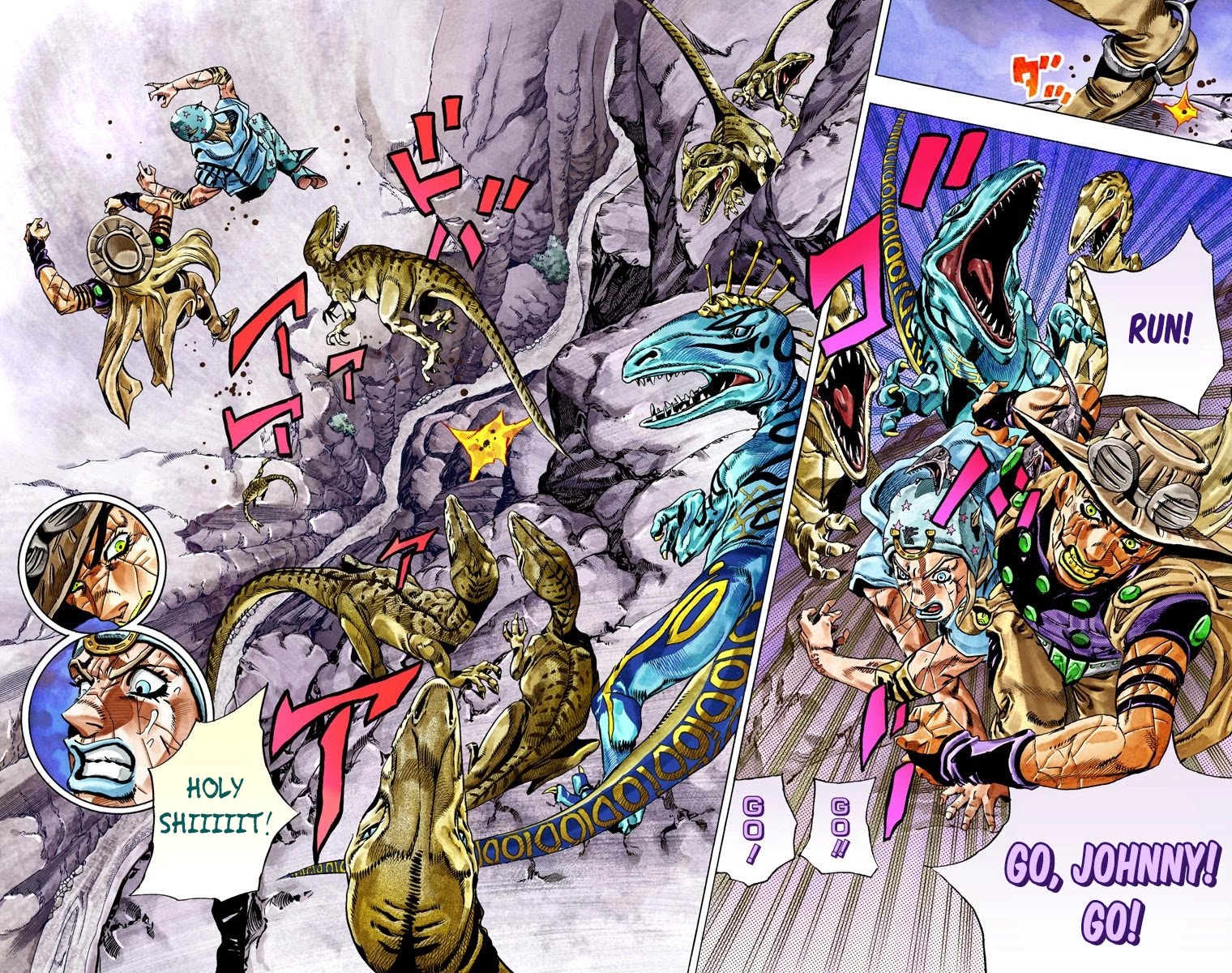 JoJo's Bizarre Adventure Part 7 - Steel Ball Run (Official Colored) chapter 30 page 40