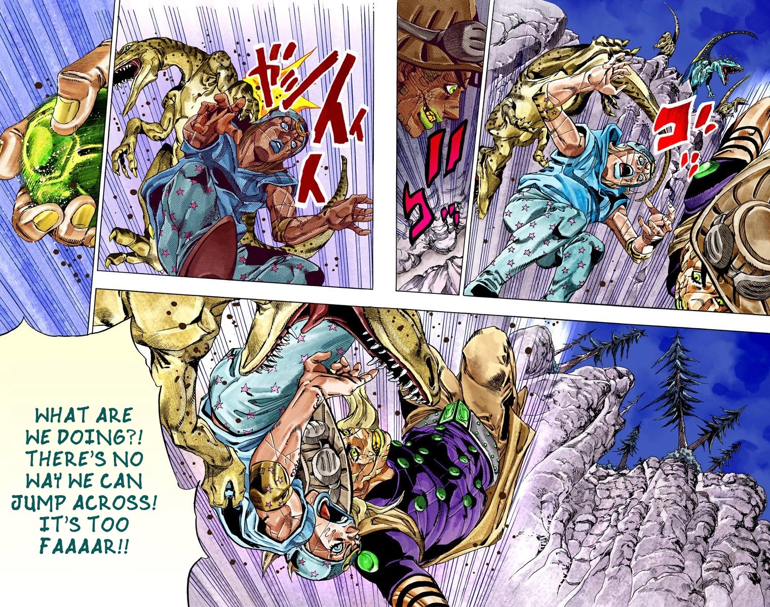 JoJo's Bizarre Adventure Part 7 - Steel Ball Run (Official Colored) chapter 30 page 41