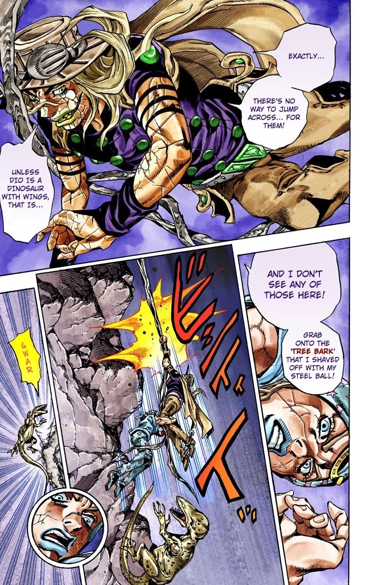 JoJo's Bizarre Adventure Part 7 - Steel Ball Run (Official Colored) chapter 30 page 43