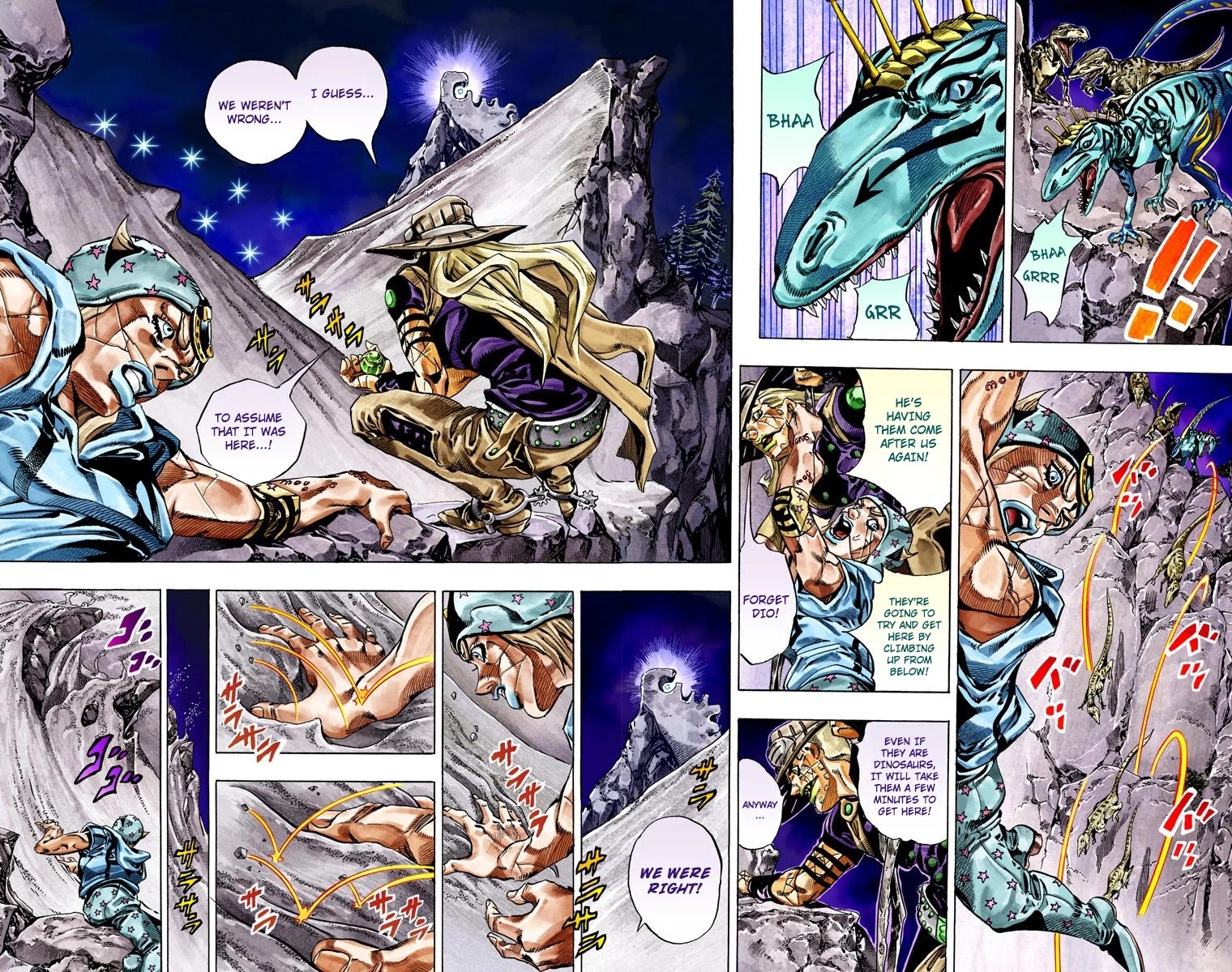 JoJo's Bizarre Adventure Part 7 - Steel Ball Run (Official Colored) chapter 30 page 44