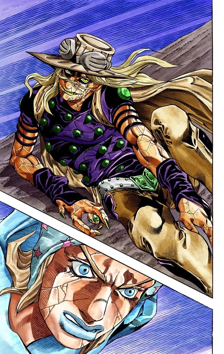 JoJo's Bizarre Adventure Part 7 - Steel Ball Run (Official Colored) chapter 30 page 53