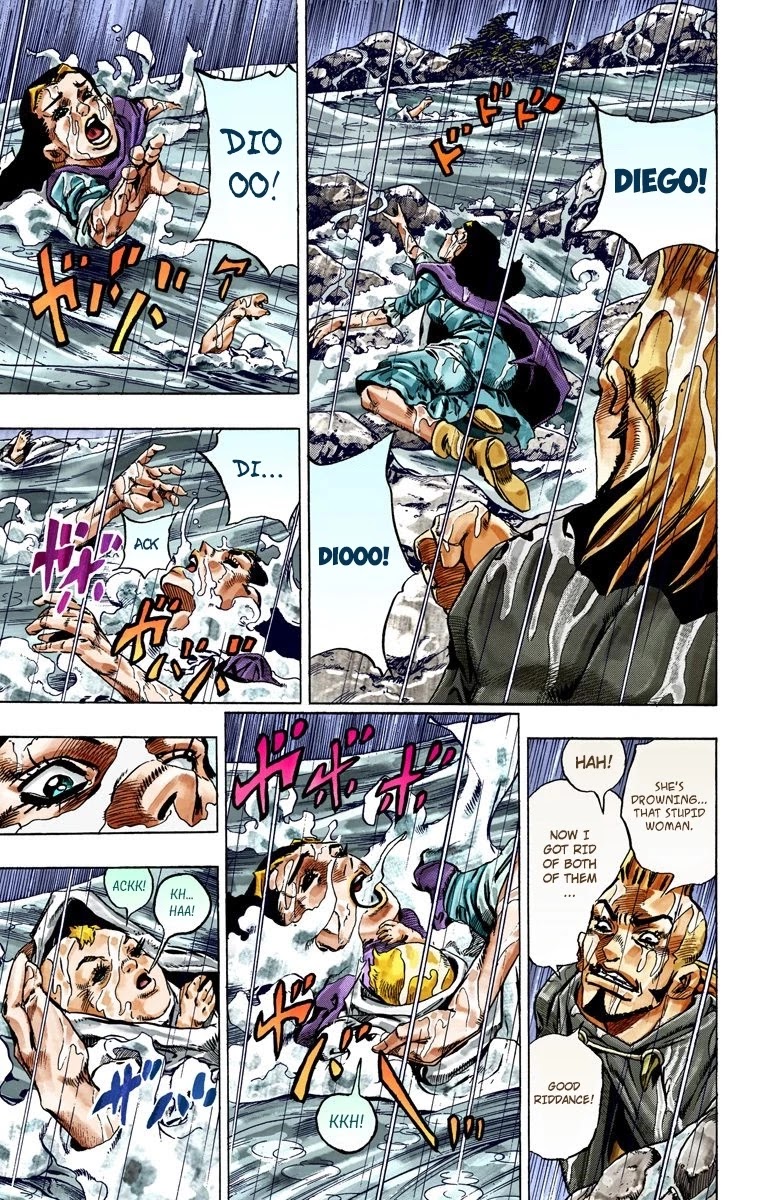 JoJo's Bizarre Adventure Part 7 - Steel Ball Run (Official Colored) chapter 30 page 6