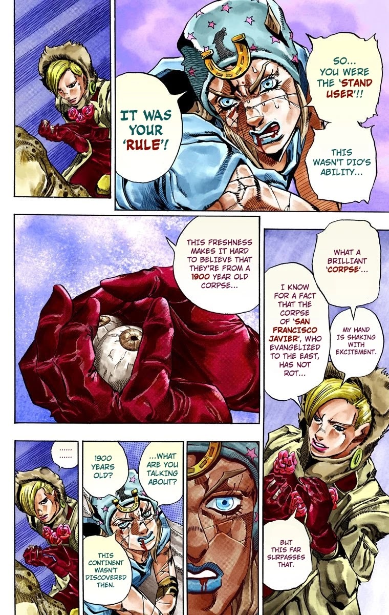 JoJo's Bizarre Adventure Part 7 - Steel Ball Run (Official Colored) chapter 31 page 13