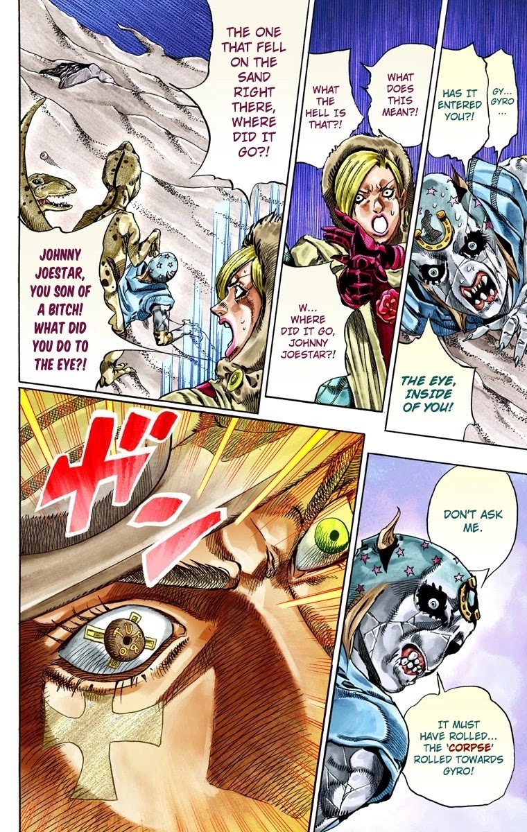 JoJo's Bizarre Adventure Part 7 - Steel Ball Run (Official Colored) chapter 31 page 27