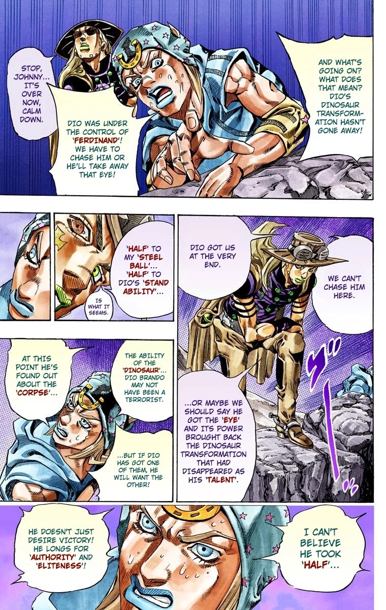 JoJo's Bizarre Adventure Part 7 - Steel Ball Run (Official Colored) chapter 31 page 48