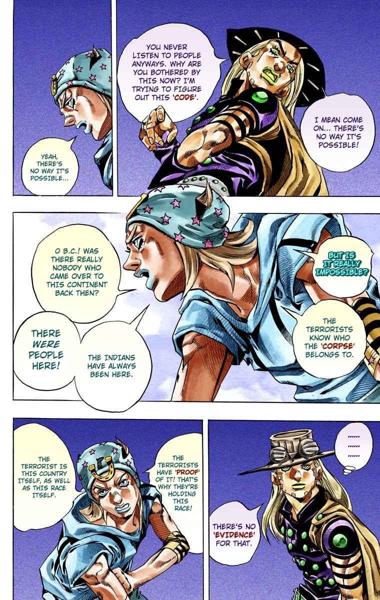 JoJo's Bizarre Adventure Part 7 - Steel Ball Run (Official Colored) chapter 31 page 51