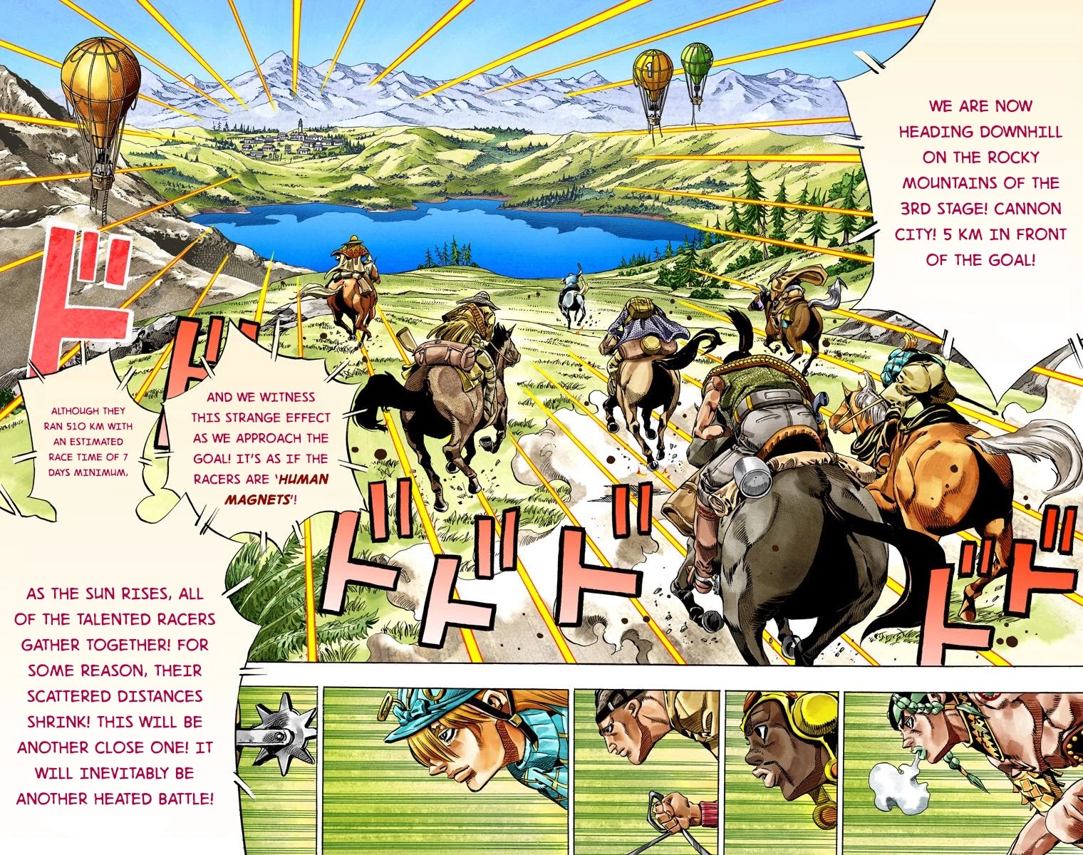 JoJo's Bizarre Adventure Part 7 - Steel Ball Run (Official Colored) chapter 31 page 54