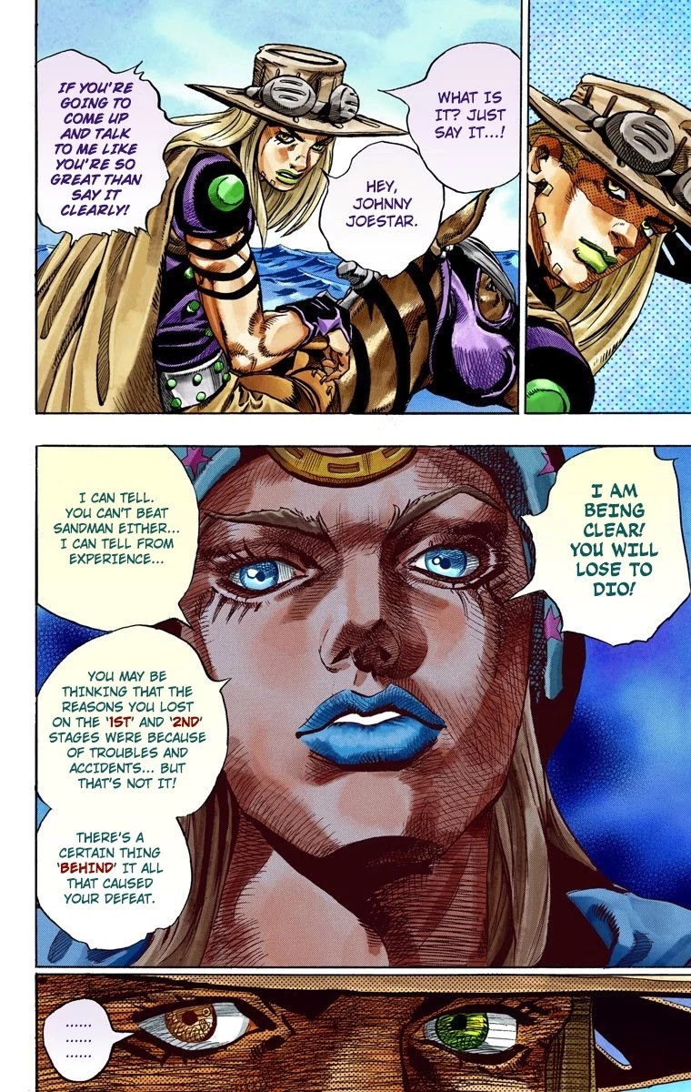 JoJo's Bizarre Adventure Part 7 - Steel Ball Run (Official Colored) chapter 32 page 15