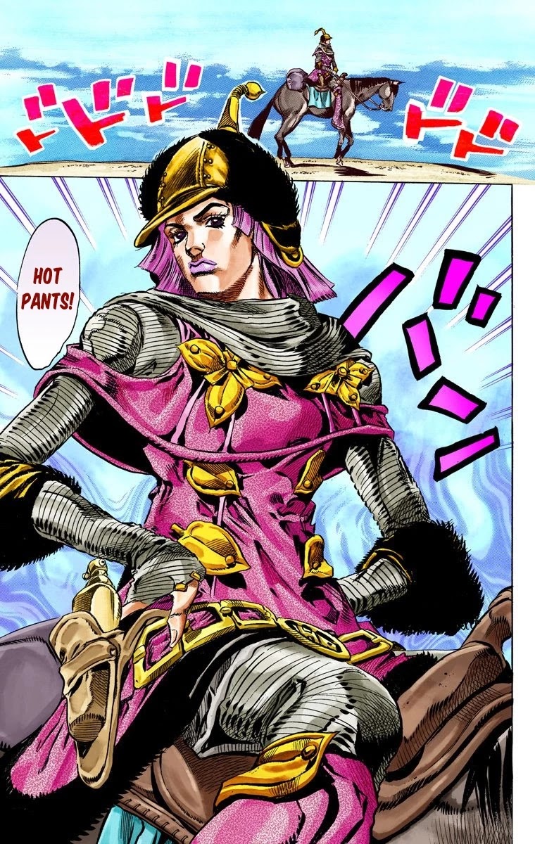 JoJo's Bizarre Adventure Part 7 - Steel Ball Run (Official Colored) chapter 32 page 40