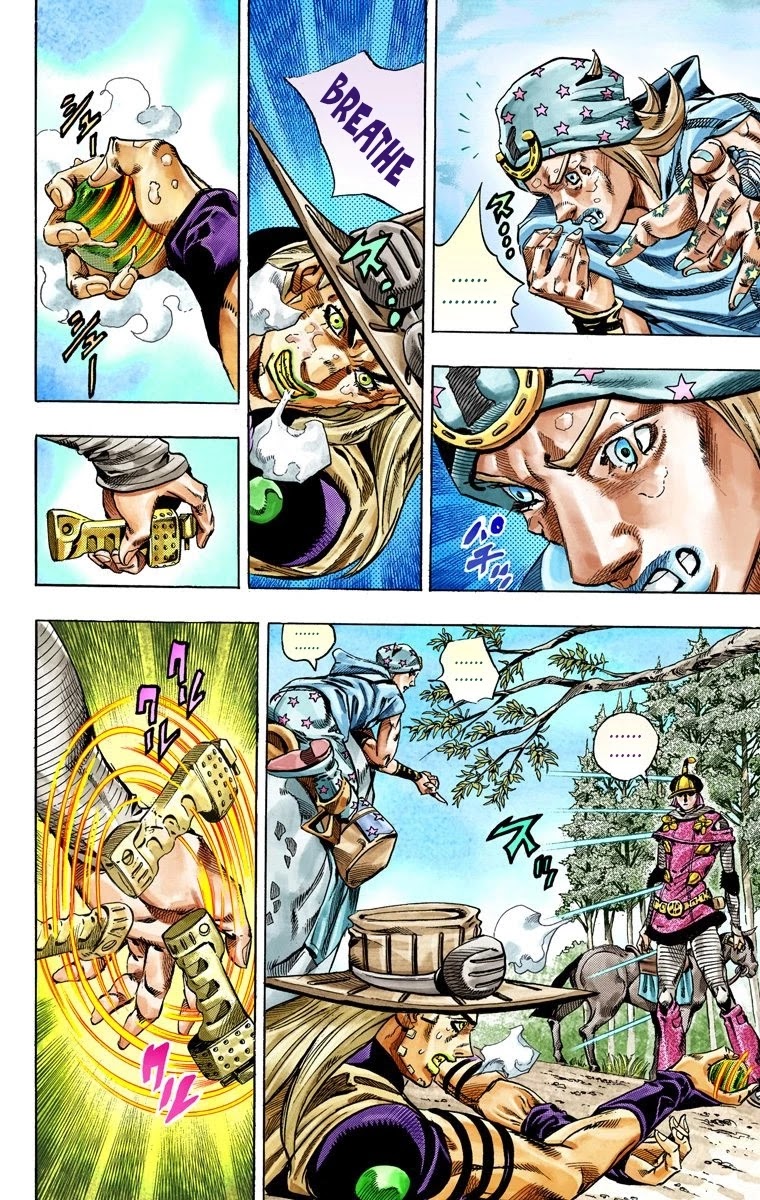 JoJo's Bizarre Adventure Part 7 - Steel Ball Run (Official Colored) chapter 33 page 19